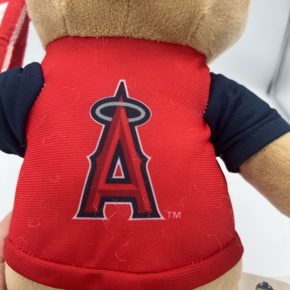 Good Stuff Plush Los Angeles Angels Stuffed Bear with Foam Hand #1 MLB - Picture 9 of 11